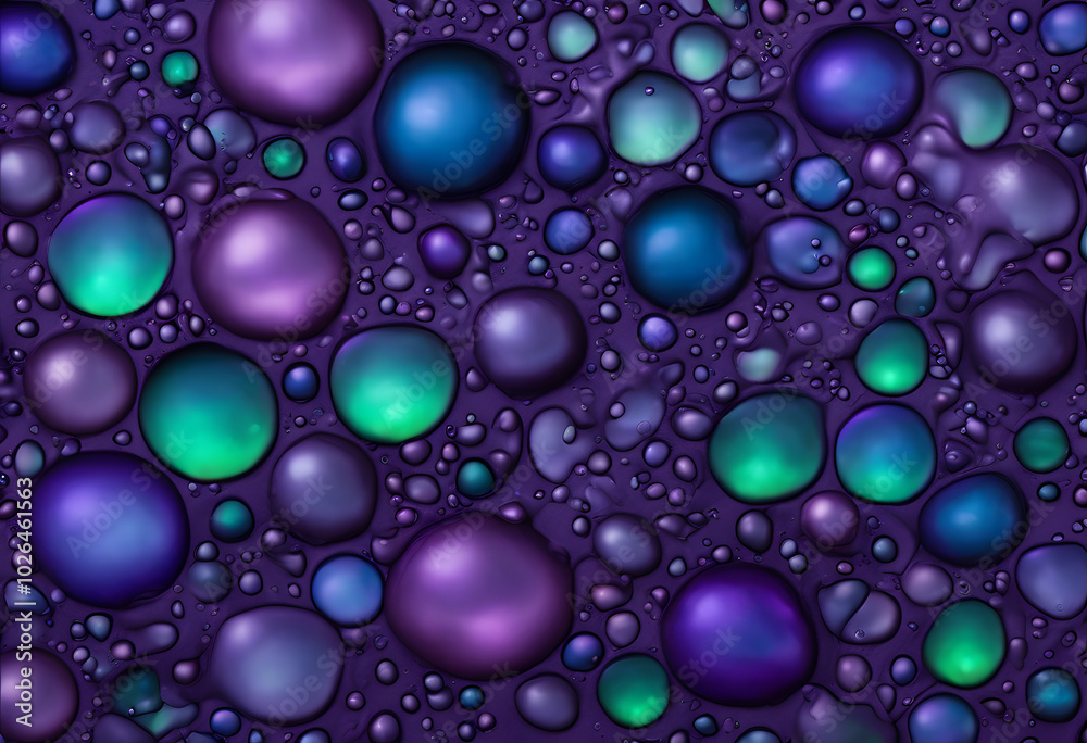 Dark blue bubbles in dark liquid. Water, soap, paints. Abstract, bright wallpaper, beautiful background Dark blue bubbles in dark liquid. Water, soap, paints. Abstract, bright wallpaper, beautiful background