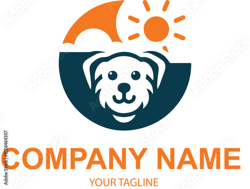 vector pet logo design 