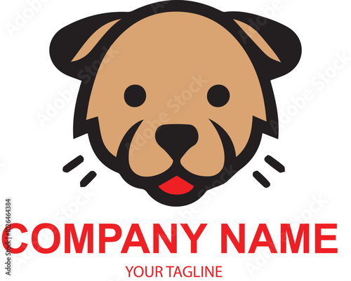 vector pet logo design 