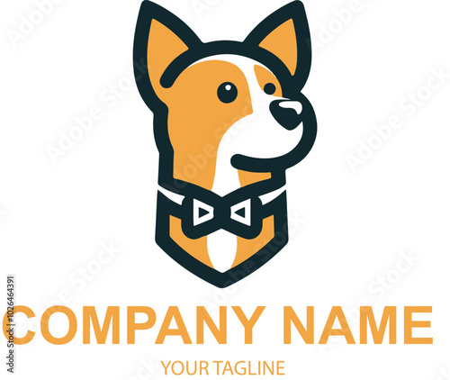 vector pet logo design 