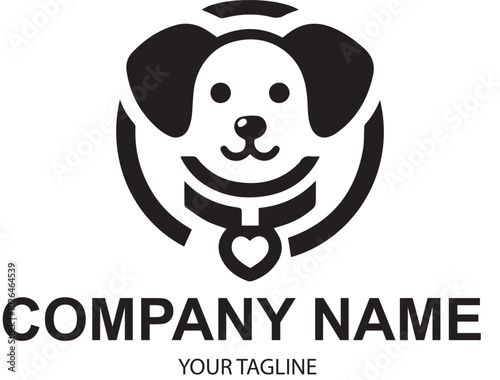 vector pet logo design 