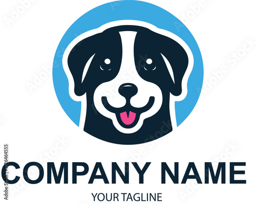 vector pet logo design 