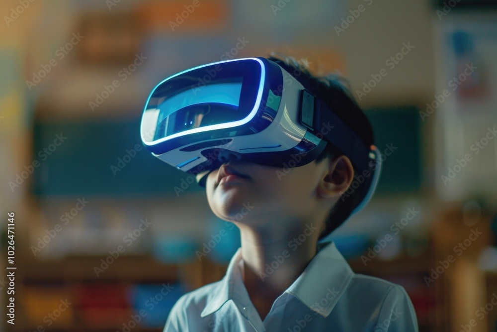 Student learning with virtual reality technology in a school setting Student learning with virtual reality technology in a school setting