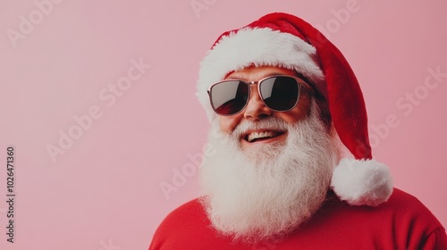 The Santa Claus in Sunglasses