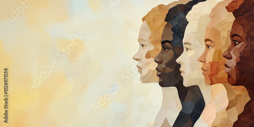 Women rights. Concept design