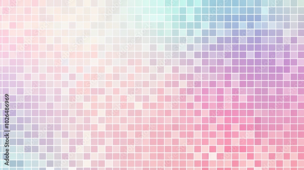 Modern Digital Art Design with Soft Pastel Pixelated Background for Tech Content Modern Digital Art Design with Soft Pastel Pixelated Background for Tech Content