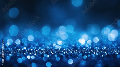 The Blue Sparkle Background