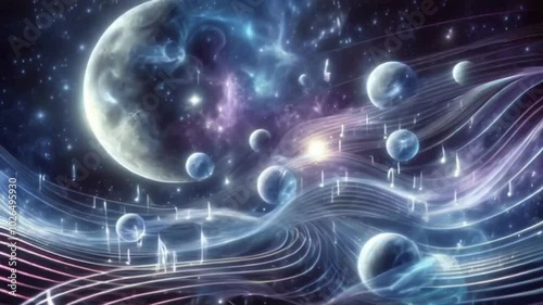 Background Space Sphere Audio 