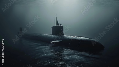 Mysterious Deep Ocean Exploration with a Photorealistic Nuclear Submarine