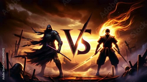 VS Battle Scene Screen