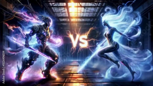 VS Battle Scene Screen