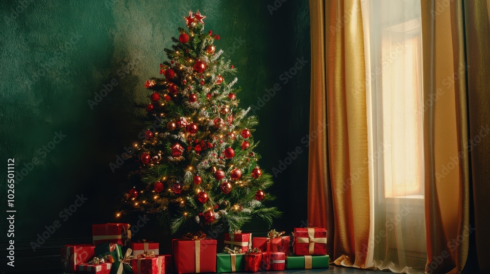 The Festive Christmas Tree The Festive Christmas Tree