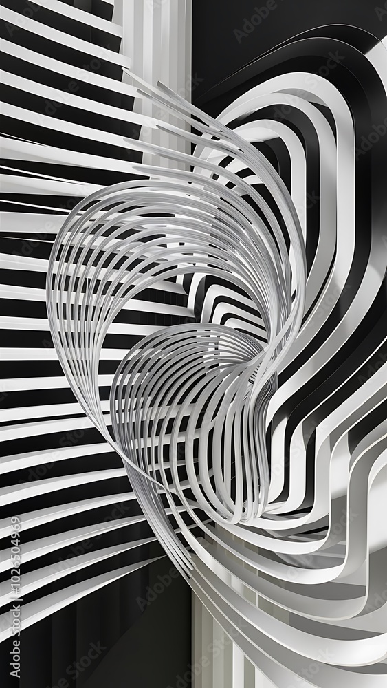 custom made wallpaper toronto digitalAbstract art black and white