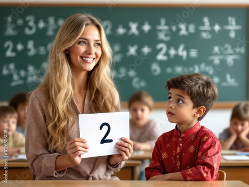 Funny Moment in Math Class with Student and Teacher