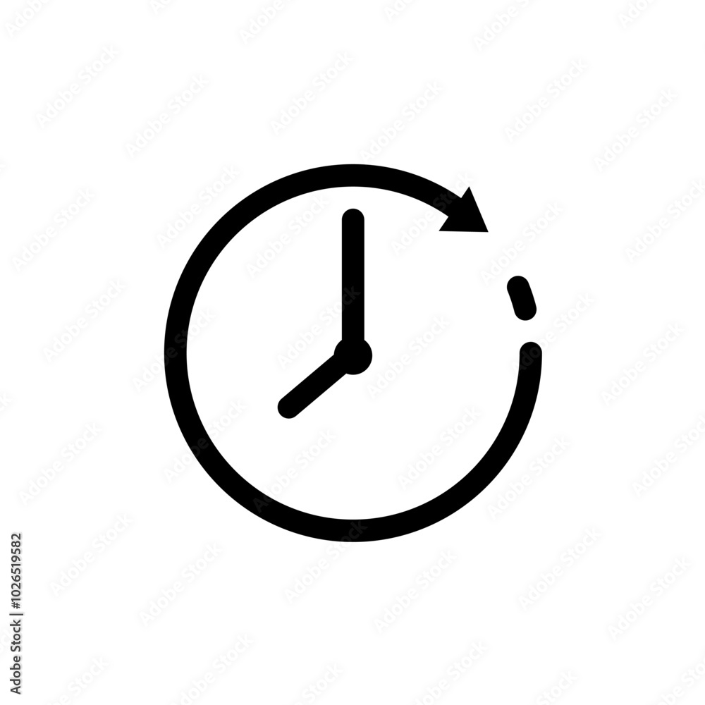 clock, time - vector icon clock, time - vector icon