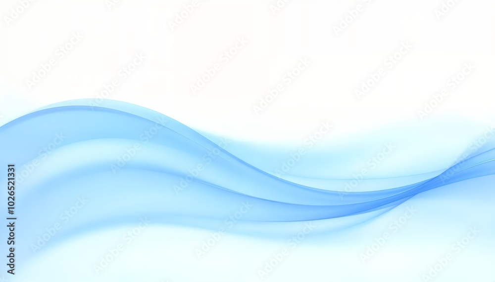 Obraz premium Abstract blue wave design backdrop