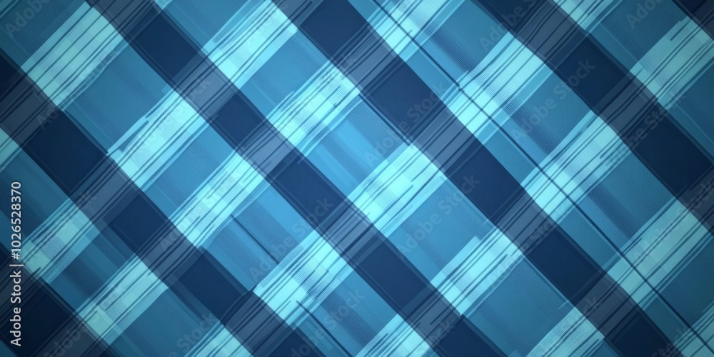 Blue Diagonal Plaid Pattern Background Vector Template for Digital Marketing and Advertising. Blue Diagonal Plaid Pattern Background Vector Template for Digital Marketing and Advertising.
