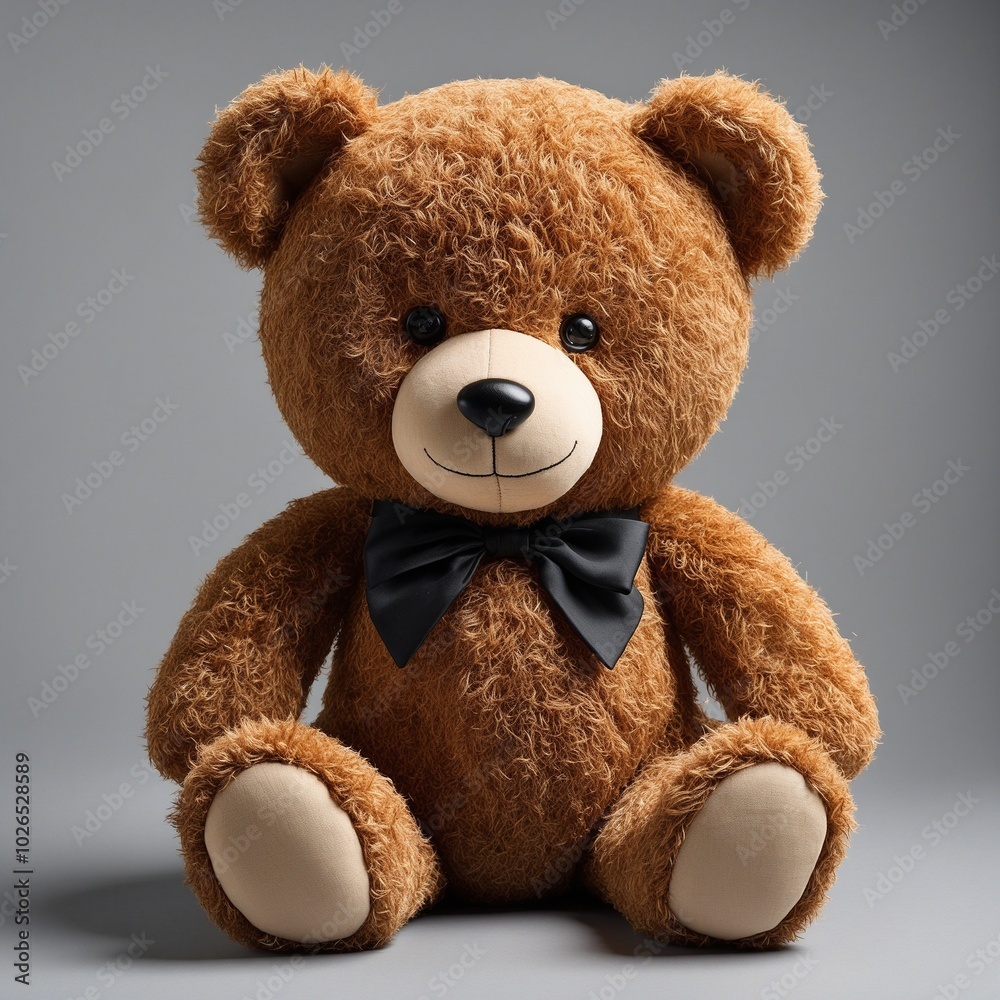 Fototapeta premium Brown Teddybär. Generative AI Technologie