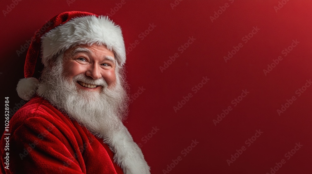 The Jolly Santa Claus Portrait The Jolly Santa Claus Portrait