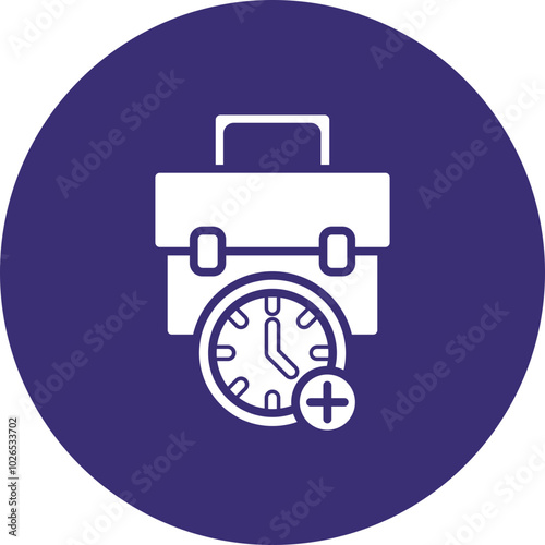 Overtime Icon Design