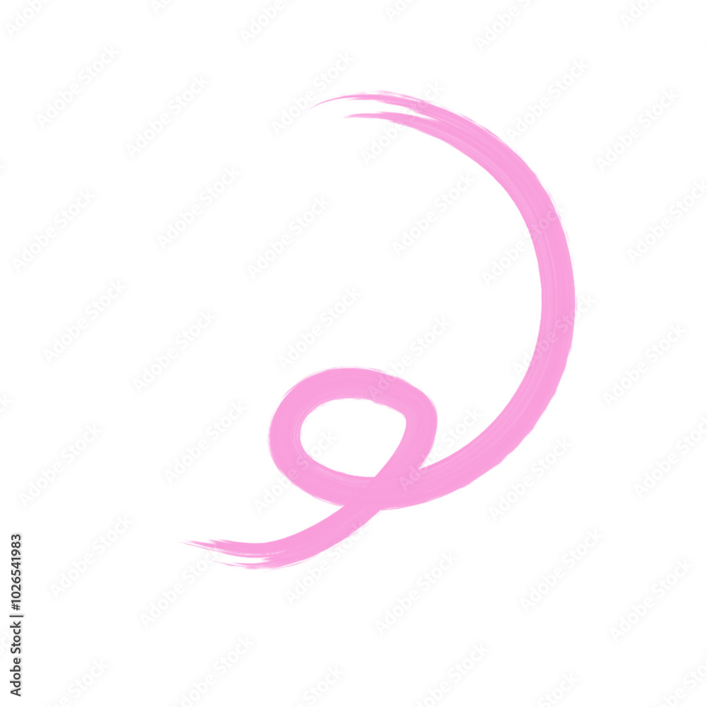 Flat vector ribbons. Flat pink ribbons banners isolated on white background Flat vector ribbons. Flat pink ribbons banners isolated on white background