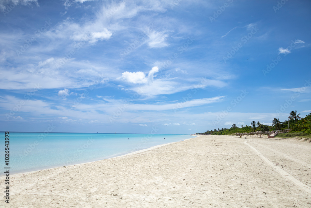 Praia de Varadeiro em Cuba, Paraíso Tropical Praia de Varadeiro em Cuba, Paraíso Tropical