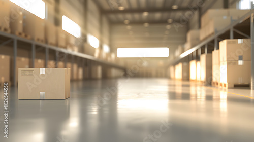 Stacked Boxes in a Warehouse | Efficient Storage Solutions for Inventory Management