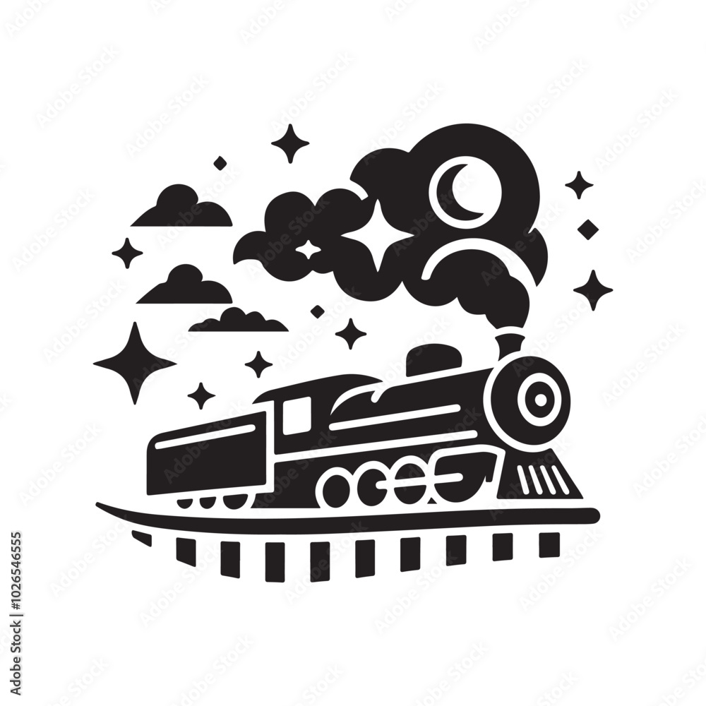 Vector Train Silhouettes – Perfect for Logos, Icons, and Illustrations Vector Train Silhouettes – Perfect for Logos, Icons, and Illustrations