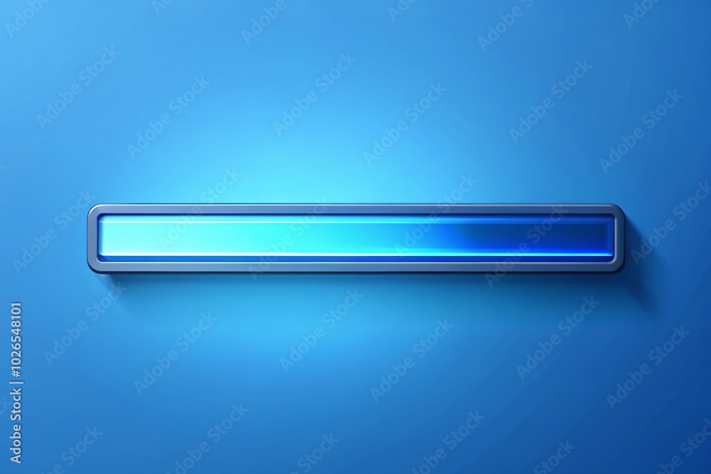 Blue Loading Bar Animation Counting to 100% - Progress Indicator Background Blue Loading Bar Animation Counting to 100% - Progress Indicator Background