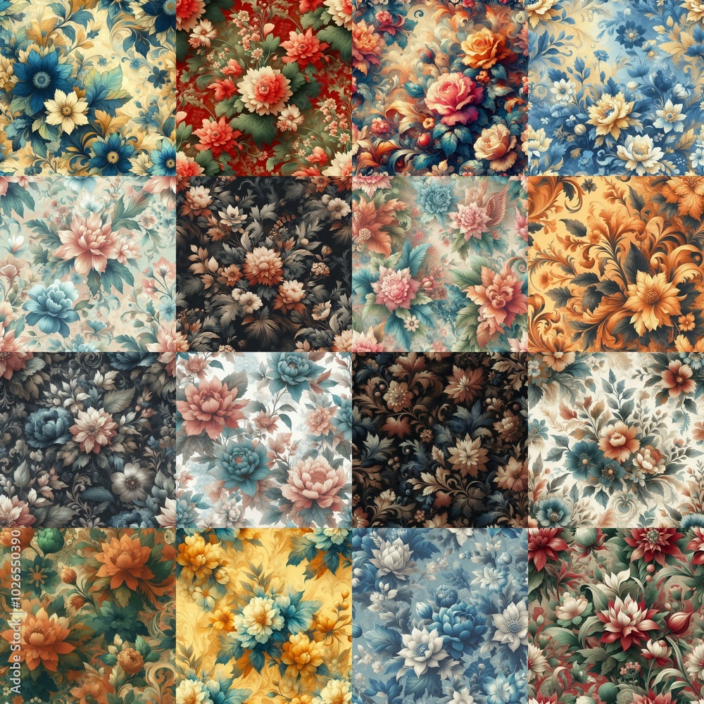 Underpainting style art flowers drawing. AI generated illustration Underpainting style art flowers drawing. AI generated illustration