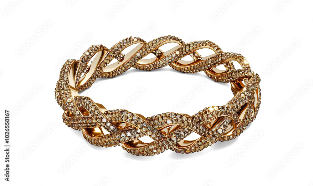 Designer stone plated ornate bracelets for women on a transparent background Designer stone plated ornate bracelets for women on a transparent background