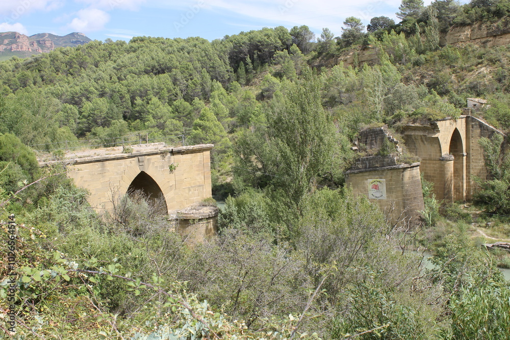 Puente Río Gallego, Huesca - 2023 - 1 Puente Río Gallego, Huesca - 2023 - 1