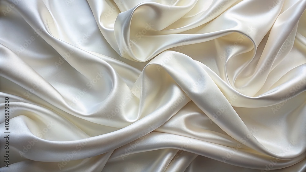 Close-Up Soft White Silk Background for Elegant Decor and Fashion Photography Close-Up Soft White Silk Background for Elegant Decor and Fashion Photography