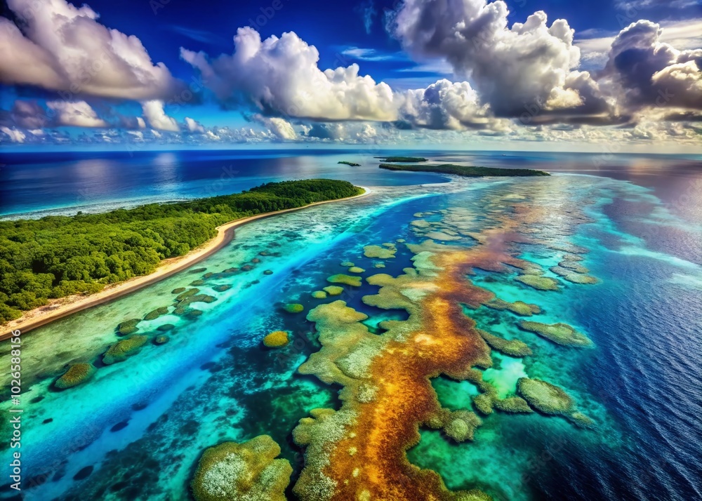 Obraz premium US MPA: Explore the Natural Wonders of America's Marine Protected Areas and Their Importance for Conservation and