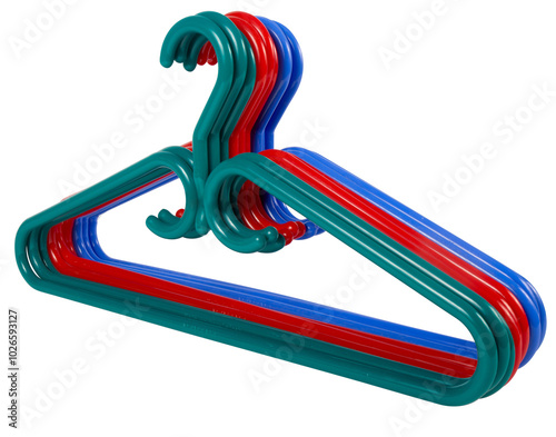 Colorful and Durable Clothes Hangers Picture, Stackable Plastic Hangers Product Photo