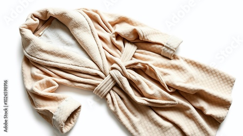 A soft, plush bathrobe in various styles, including Thin Light Regular and Bold designs, rests isolated on a