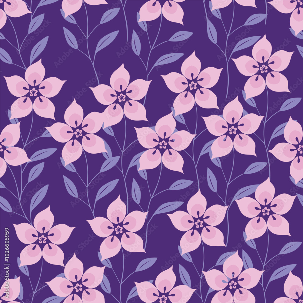 Seamless floral pattern Seamless floral pattern