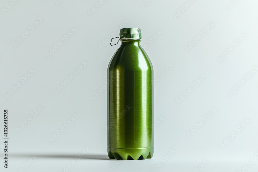 Fototapeta premium Eco-Friendly Green Water Bottle