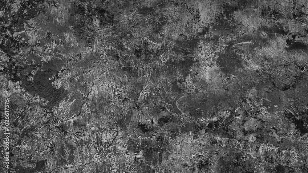 Fototapeta premium A black background with a grey texture. The background is a solid color and has a rough texture, black texture background