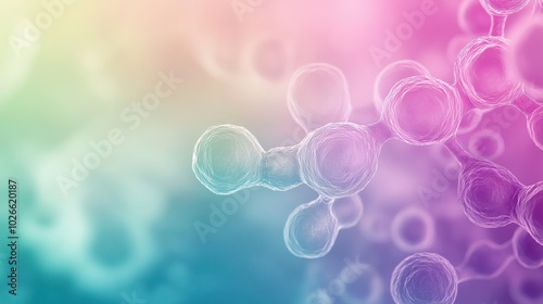Abstract cellular background