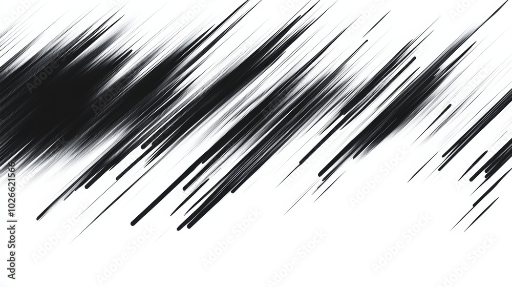 Speed lines Gradient seamless pattern Vector texture Fast effect design Black elements on white background Speed lines Gradient seamless pattern Vector texture Fast effect design Black elements on white background