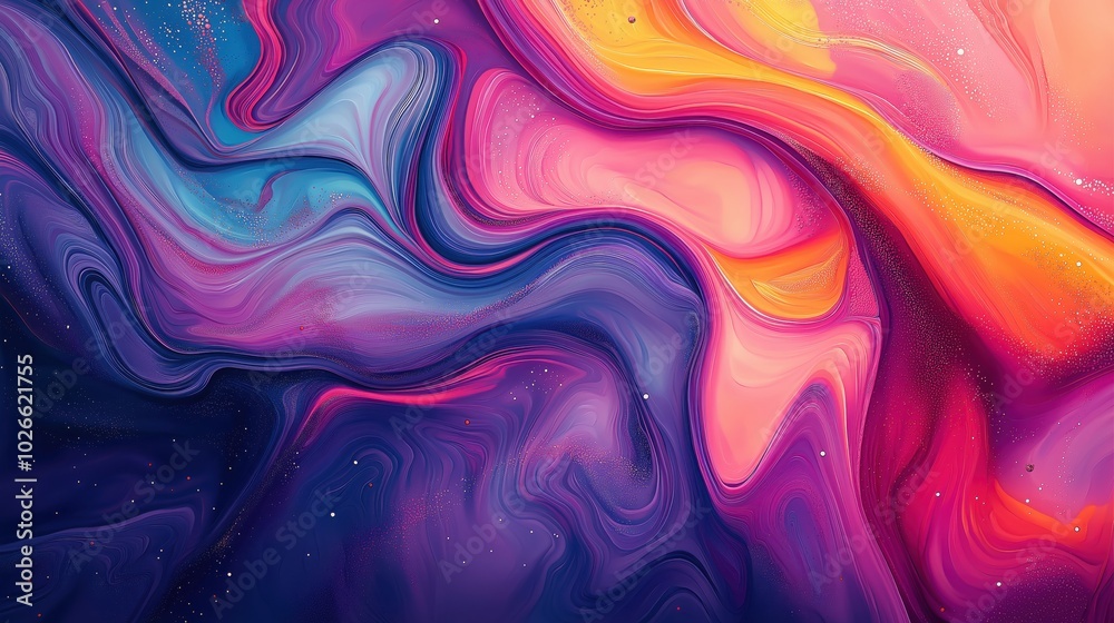 Abstract background with swirling colours Abstract background with swirling colours