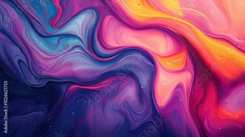 Abstract background with swirling colours