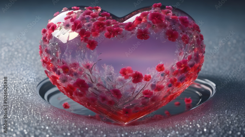 Heart shape for Love concept, Valentine's Day concepts. love symbol, concept for Valentine's Day, wedding etc. Heart elements for love concept design. AI generated image Heart shape for Love concept, Valentine's Day concepts. love symbol, concept for Valentine's Day, wedding etc. Heart elements for love concept design. AI generated image