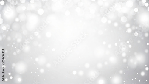 Elegant bokeh style texture background for winter design