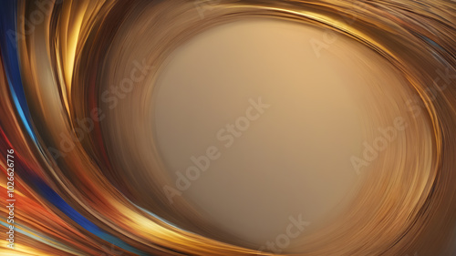  Artifical Intelligence generated abstract round template. Abstract Brochure Design Backgrounds. AI generated image brochure