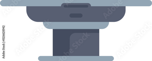 Modern poker table with soft edges and comfortable armrests for a premium gaming experience