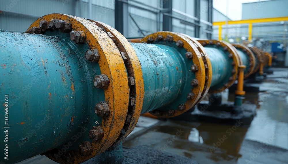 Industrial pipe coating process for corrosion protection at manufacturing facility Industrial pipe coating process for corrosion protection at manufacturing facility