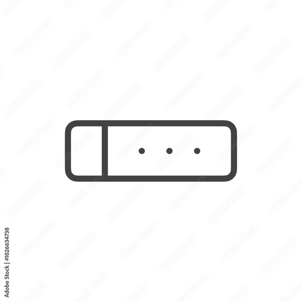 Flute icon Thin outline art symbol Flute icon Thin outline art symbol