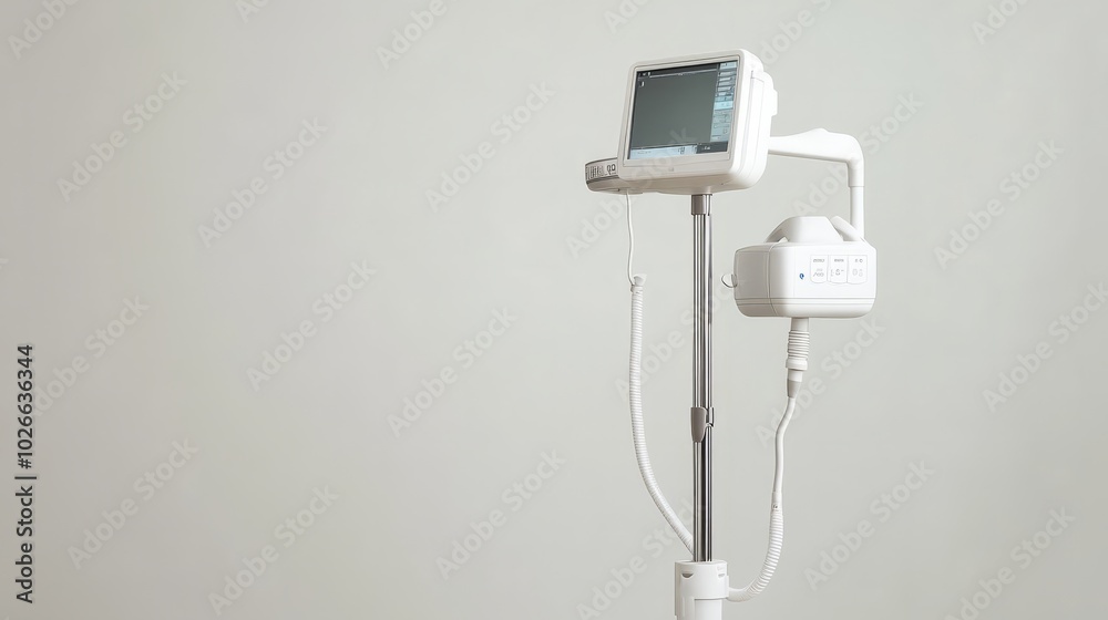 Modern IV stand, white backgroun Modern IV stand, white backgroun